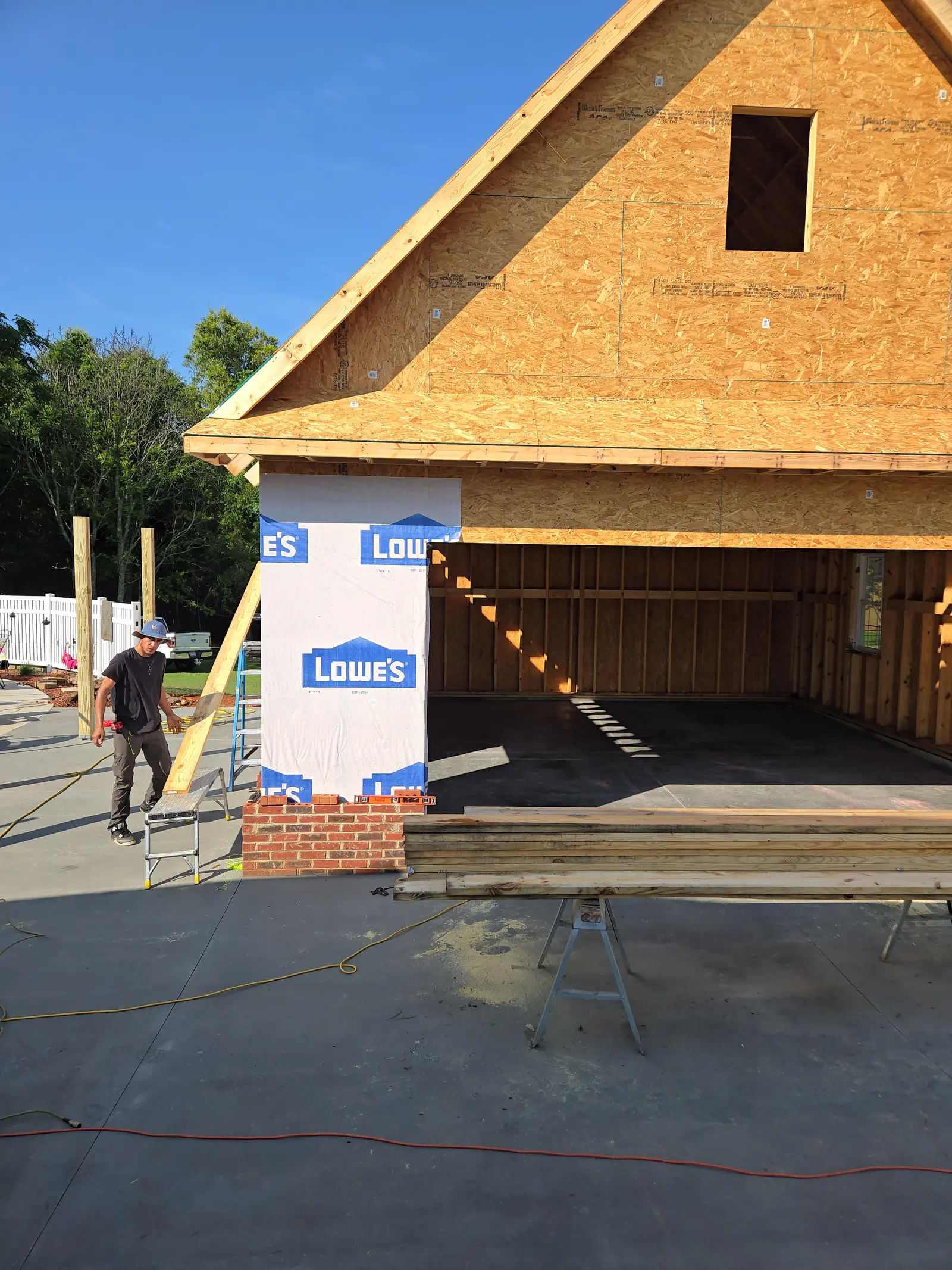 Brick wrapping